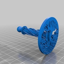 doublehelix stand ball joint tool double helix tree life 3d printing 3d print model - Mito3D