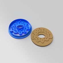 doughnut cookie cutter home 3d print model - Mito3D
