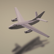 douglas a-3b skywarrior game vehicles usnavy jet bomber aircraft 3d print model - Mito3D