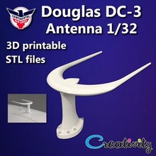 Douglas dc 3 uhf antena 1 32 3d print model - Mito3D