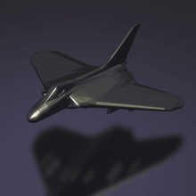 douglas f4d skyray jogo veículos usnavy supersonic jet lutador a delta transportadora 3d print model - Mito3D