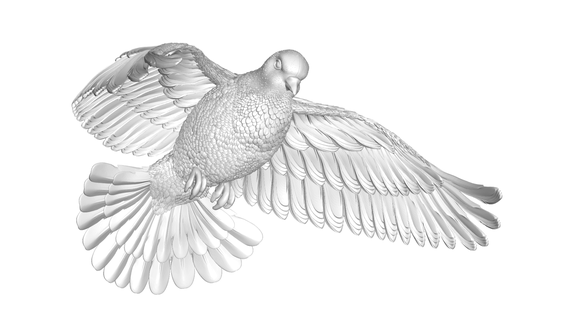 güvercin oyun heykel minyatür asker karakter Manken Kadın Hanım dansçı kız melek şekil poz vr meta veri deposu ar mr 3d print model - Mito3D
