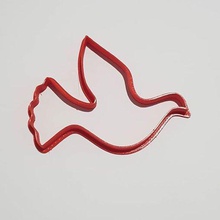 dove cookie cutter home pigeon fondant plasticine art play creative 3d print model - Mito3D
