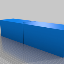queue d'aronde mixte Générateur queues articulations machines outils 3d print model - Mito3D