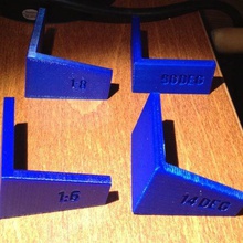 Kırlangıç işaretleri ahşap aracı araçlar el aletleri birleşiyor 3d print model - Mito3D