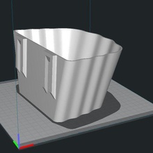 cauda andorinha plantador caixa jardinagem 3d print model - Mito3D