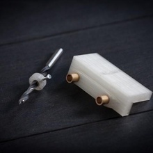 dübel jig aracı doweling ahşap araçlar 3d print model - Mito3D