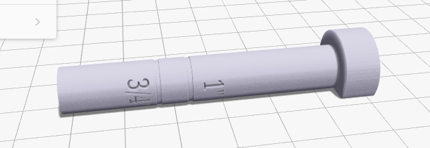 goujon goujon épingle 3 8 outils DIY fabricant 3d print model - Mito3D