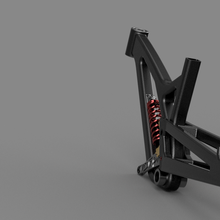 downhill carbon prototype dh bike 3d print model - Mito3D