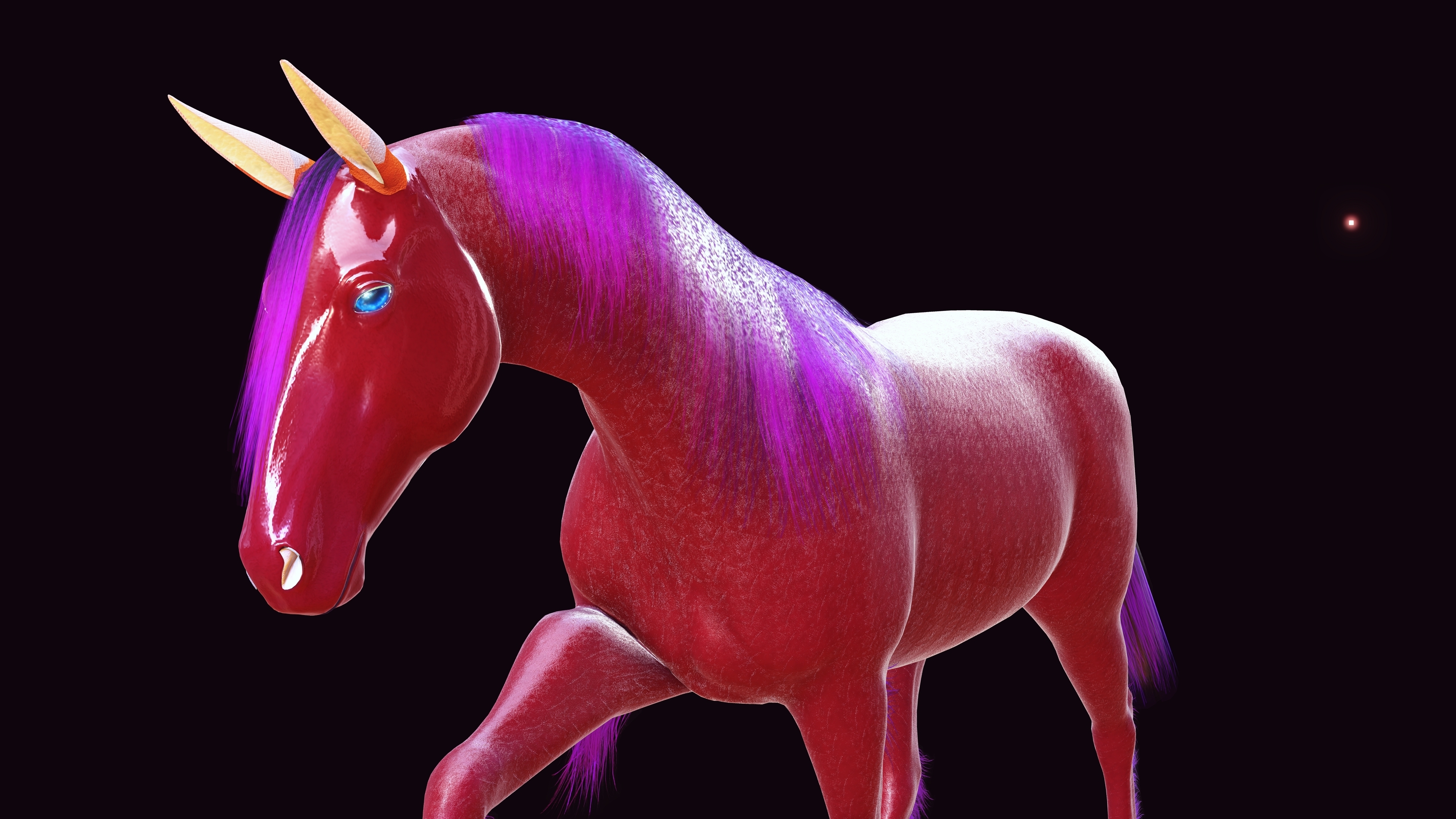 download american quarter horse 3d model animated blender-fbx-unity-maya-unreal-c4d-3ds max - 3d printing download horse 3d model creature search select specific object describes model like sports car poison dart frog locked horsearabian horse lockednature horseappal  3D print model - Mito3D
