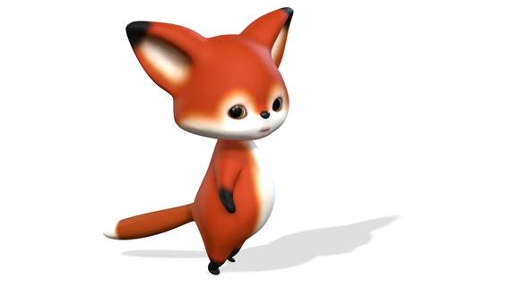 download fox 3d model animated blender-fbx-unity-maya-unreal-c4d-3ds max - printing unity usa download-fox-3d-model fox-wnload cute-fox-fbx categories 3d print model - Mito3D