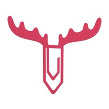 download free- see description home christmas paper clip deer moose 3d print model - Mito3D