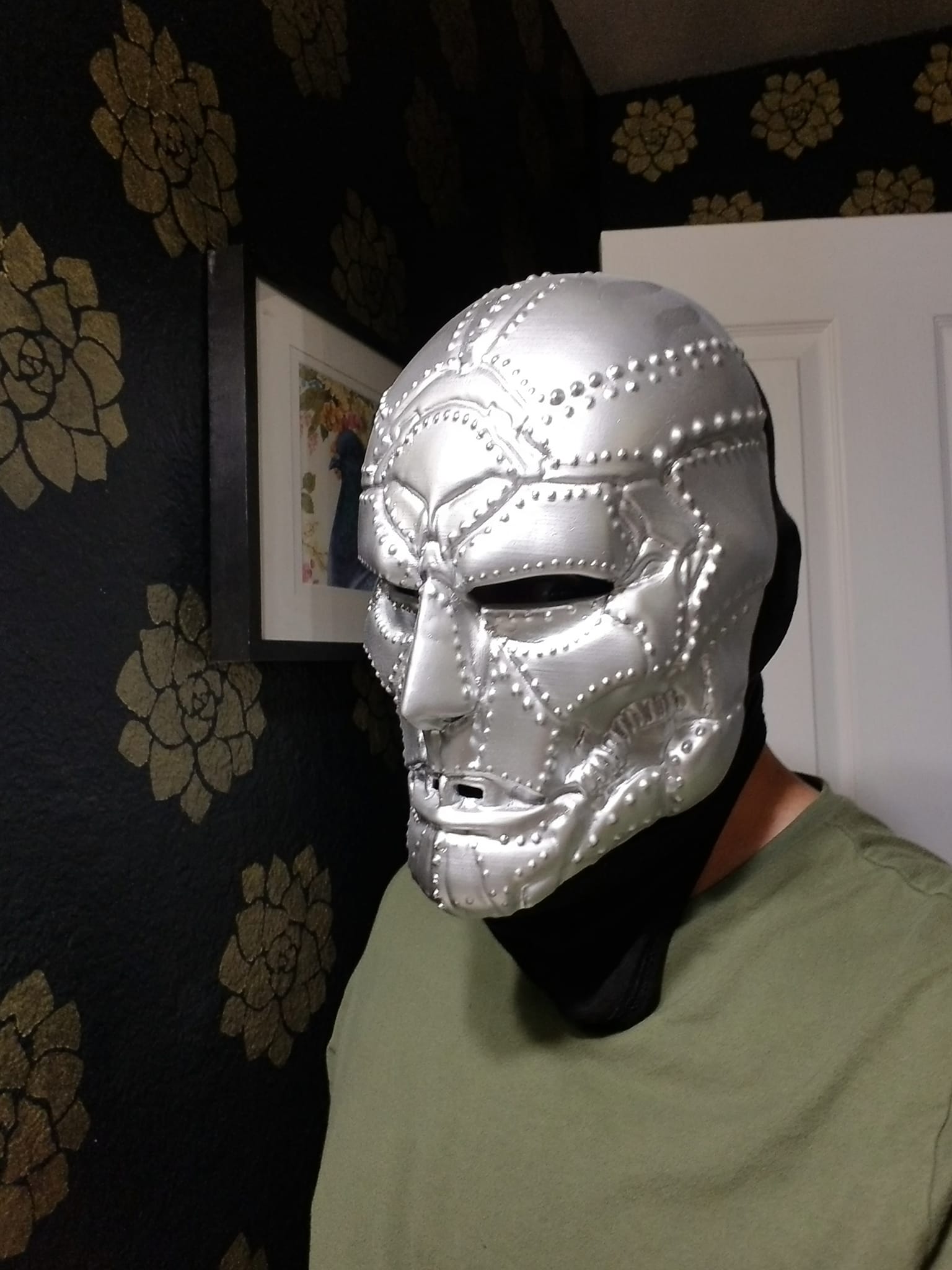 dr kıyamet maske stl 3d yazdırılabilir kötü adam 3D print model - Mito3D