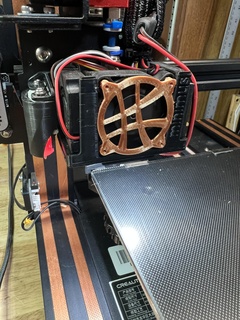 dr garip hayran örtmek kılıf az Hotend soğutucu sistemi çıkarılabilir Sıcak son soğutma parçalar çift 5015 4010 4020 kanal kefen ender 3 profesyonel 3v2 mikroswiss Creality 3d print model - Mito3D