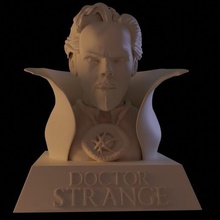 dr strange art marvel 3d print model - Mito3D
