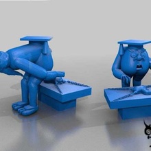 dr pollo amante - der arzt dem die frauen vertrauen art las esculturas 3d print model - Mito3D