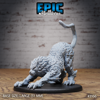 draconic tiger predator lion dragonborn beast wild animal dragon servant dragonkin evil drake army Game dnd tabletop pre-supported epic-miniatures dungeon rpg fantasy stl miniature roleplaying warrior 3d print model - Mito3D