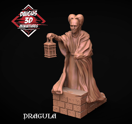 dracula coppola film gioco zombidi arte giocattolo miniatura giochi guerra serie fantasia medievale cavaliere 3d print model - Mito3D