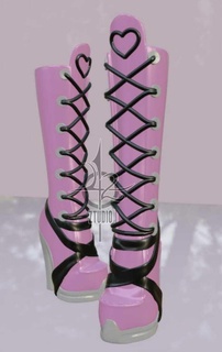draculaura básico botas mh g1 alto 3d print model - Mito3D