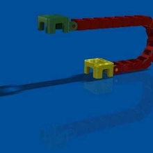 cadena de arrastre la herramienta cable Impresora 3d accesorios 3d print model - Mito3D