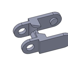 faites glisser la chaîne 12x06mm 180 outil de faites-le 3d print model - Mito3D