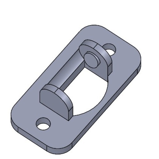 drag chain 12x06mm 90 tool 3D print model - Mito3D