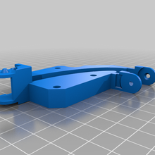 drag chain mount tool 3d printer parts cable management 3d print model - Mito3D