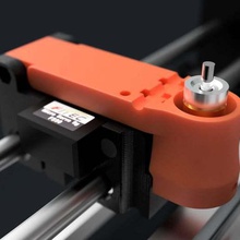 drag knife tool holder remix - scalable pen plotter art cnc vinyl cutter tools 3d print model - Mito3D