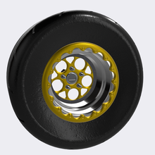 arrastar roda combo retaguarda soldar magnum 2 15inch radial 3d print model - Mito3D