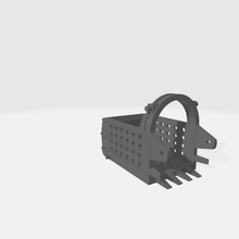 dragline bucket scale 3d print model - Mito3D