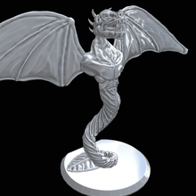 dragon game statue table top dungeons dragons d&d drake 3d print model - Mito3D
