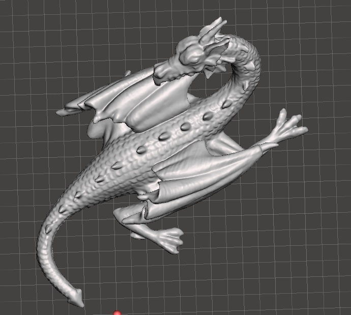 Drachen 3D print model - Mito3D