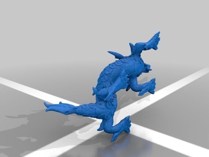 dragon 3d imprimantes 3d print model - Mito3D