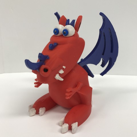 dragão arte 3D print model - Mito3D