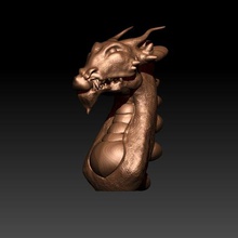 dragão arte 3d print model - Mito3D