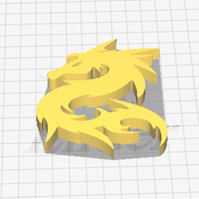 dragão a arte 3d print model - Mito3D