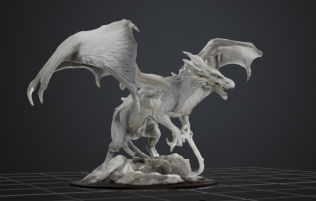 dragon game 3d print model - Mito3D