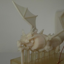 dragon gadget articulated automaton 3d print model - Mito3D