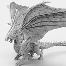 Drago attrezzo fantasia warhammer 3d stampa 3d print model - Mito3D