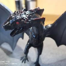 dragon creature lezard the late drogon 3d print model - Mito3D