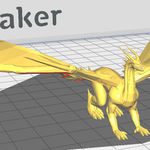 dragon art dragon 3d print model - Mito3D