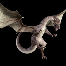 dragon art fantasy drago war movie wing 3d print model - Mito3D