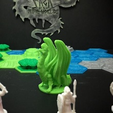 dragon 18mm scala gioco 3d print model - Mito3D
