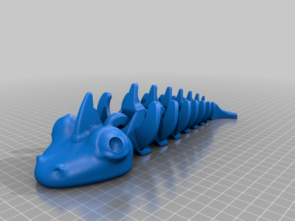 Dragão 2 dragões flsun qq s qqs pró animais criaturas arte 3d print model - Mito3D