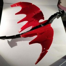 Ejderha 2 kanatlar 4 bacaklar yaratıklar 3d print model - Mito3D