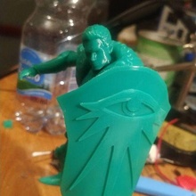 Dragão Cullen Rutherford manipulado arte modelo personagem estátua escultura liquidificador 3d print model - Mito3D