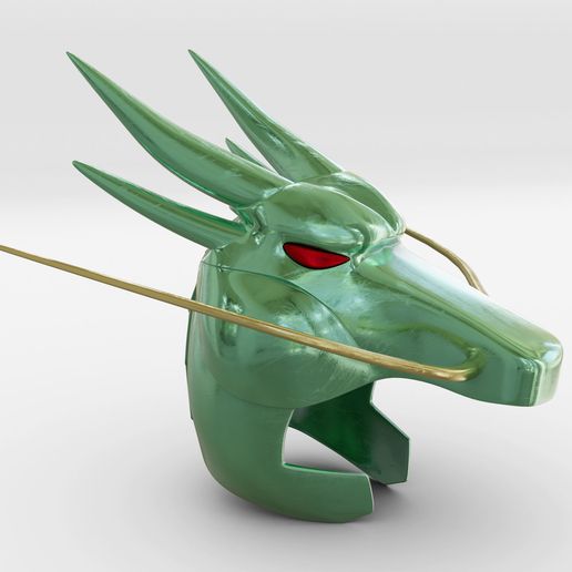 dragon armor helmet shiryu 3D print model - Mito3D