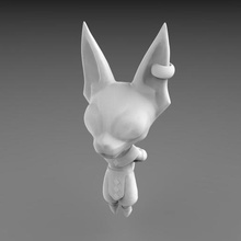 dragon ball - beerus vari statua figura 3d print model - Mito3D