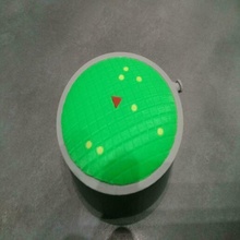 continuar pelota portavasos + Radar almacenamiento caja z debajo lentes dbz db decoración casa frio original regalo divertido cristal 3d print model - Mito3D