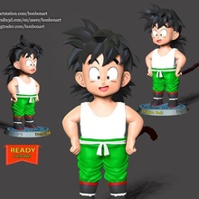 dragon ball - gohan kid 3d print model - Mito3D